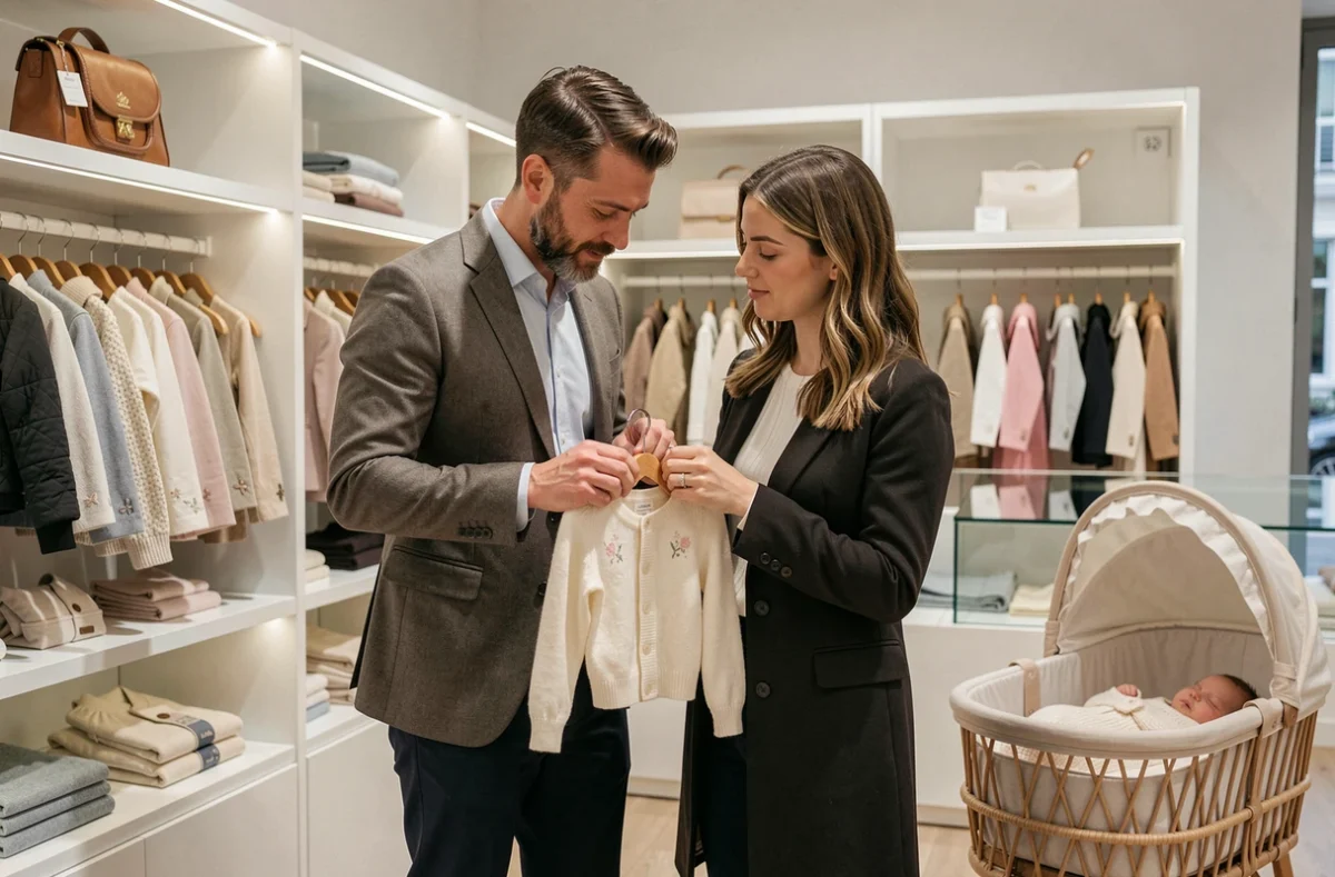 La sélection premium de vêtements bébé et enfant dans une boutique Fidèle aux Marques en Île-de-France